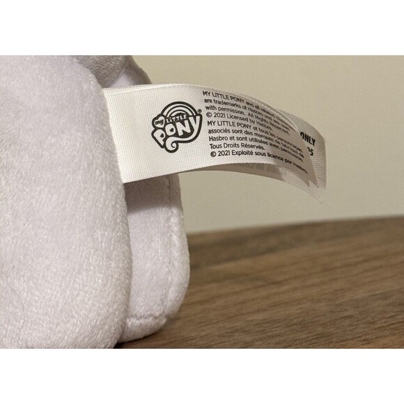 Hasbro My Little Pony MLP Friendship Is Magic Rarity 2021 Stuffed Plush Toy 8” - Picture 4 of 4